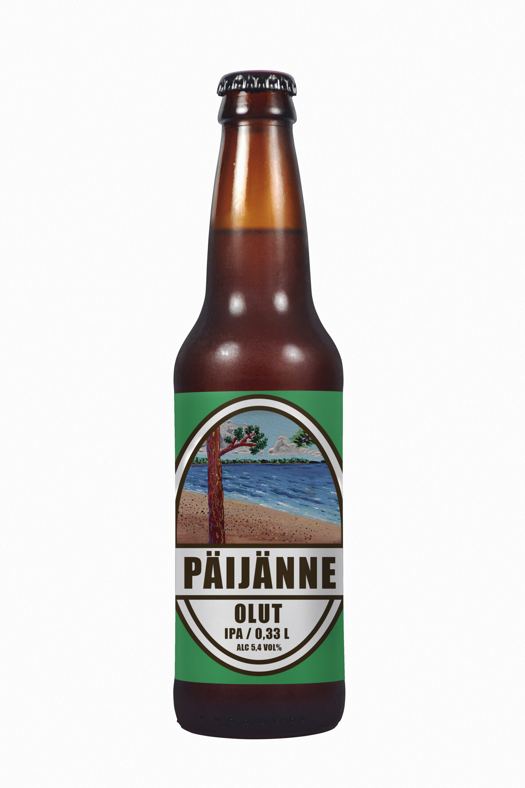 Päijänne-olut IPA pullo (5,4% alc vol)